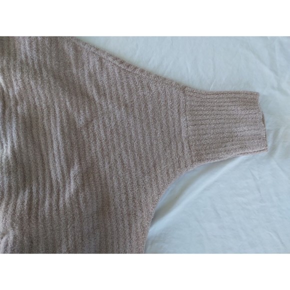 Barefoot Dreams CozyChic Lite Ribbed Shrug Sweater Cardigan Light Pink Womens 2X - Picture 7 of 8